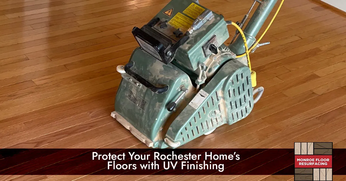 uv finishing on hardwoods