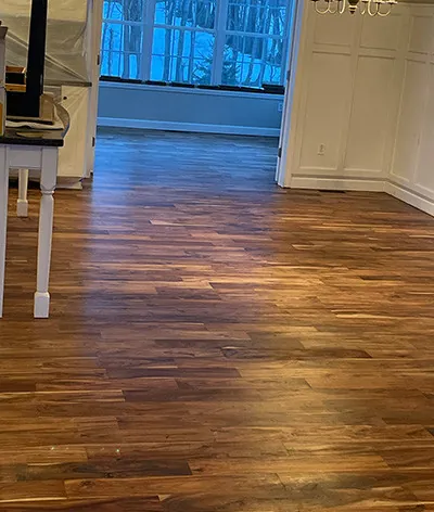 hardwood floor restored rochester ny